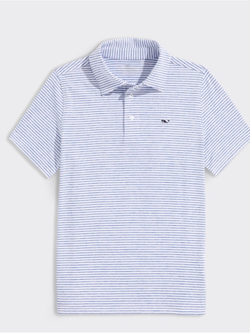 Vineyard Vines Boys' Performance Bradley Stripe Sankaty Polo